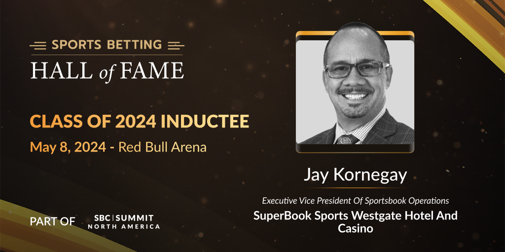 Jay Kornegay began his journey in the sports betting industry more than 25 years ago. He’s been integral to the establishment of brick-and-mortar sportsbooks across Nevada to building Westgate’s SuperBook into one of the premier betting destinations for both retail and online wagering.