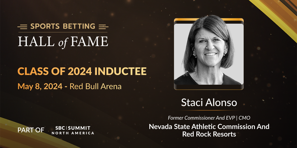 For soon-to-be-inducted Sports Betting Hall of Famer Staci Alonso, her career path and her reputation is not about a particular specialty. Rather, Alonso made a name for herself by making a point to know about everything. And for her, that wasn’t a chore, it was a privilege.