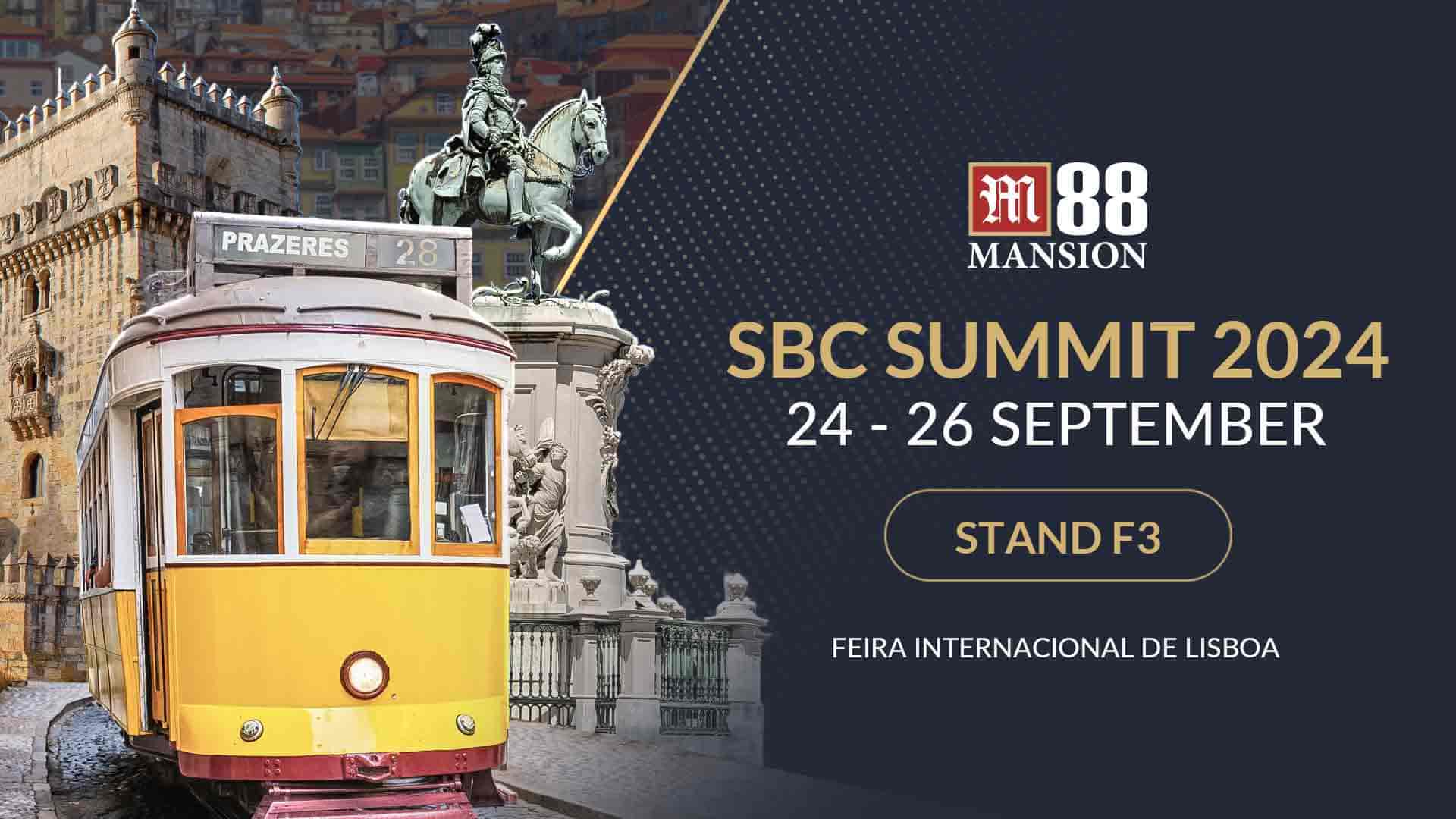 12 September 2024, Manila – M88 Mansion is set to participate in the SBC Summit 2024, to be held from September 24-26 at Feria Internacional De Lisboa in Lisbon, Portugal. Positioned at Stand F3, the company aims to explore partnership opportunities with industry professionals and affiliates, showcasing its innovative gaming solutions and expanding its presence in the gaming industry.