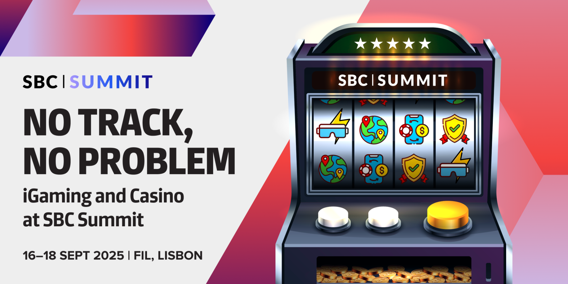 No Track, No Problem: iGaming & Casino at SBC Summit