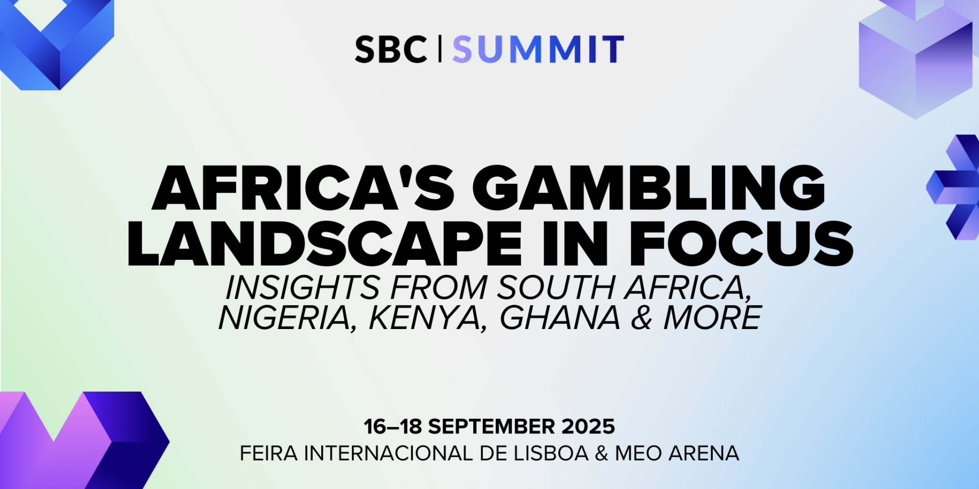 Mobile-First Innovation and Cultural Strategy Drive SBC Summit 2025’s Focus on Africa As part of its Emerging Markets conference focus, SBC Summit 2025 will shine a spotlight on Africa’s booming gambling ecosystem, offering stakeholders targeted insights and real-world strategies for growth in the region. The Emerging Markets – Africa track will take place on Tuesday, 16 September, at the Feira Internacional de Lisboa (FIL), and feature five expert-led sessions designed to guide delegates through the continent's most promising opportunities, operational challenges, and regional nuances. The track will cover several key markets, from established territories like South Africa to emerging ones such as Ghana. Delegates will hear directly from the industry figures shaping the African landscape and leave with the tools to navigate regulation and drive long-term growth across one of gaming’s most diverse regions. Rasmus Sojmark, Founder and CEO of SBC, said: “Africa isn’t just one of the most exciting markets in gaming—it’s one of the most misunderstood. That’s why this track matters. We’re bringing together the people who know the region inside out, and creating a space for honest, practical conversations.” The track will open with a powerhouse session uniting gaming leaders from across the region in Africa Leaders Panel: An Ever-Expanding Horizon. Christopher Coyne (Co-Founder and CEO, 888AFRICA), Sab Jhooti (Chairman & Co-Founder, Bonmoja), Laurence Michel (Africa CEO, Super Group), Ronnie Whelan (CEO, Kingmakers), and panel moderator William Scott (Chairman, Meridianbet), will assess how operators can build trust with regulators, connect with local communities and identify strategic entry points across established markets such as South Africa, Nigeria and Kenya, as well as emerging ones such as Ghana and Tanzania. The session A Continent on the Move: Sportsbook Technology in Africa will discuss how mobile-first innovation is powering the next phase of sports betting growth across the continent. With over 70% of Africans now owning a smartphone and mobile money deeply embedded in daily life, the session will examine how this unique ecosystem is enabling seamless payments, driving user engagement, and unlocking new opportunities. Chris Duncan (Director, Bonmoja), Charles Lee (CEO, Kwiff) and Anton Rublievskyi (CEO, Growe) will explore how operators can build on this momentum. As more companies expand their operations across the continent, Regulating Africa: Putting the Player First will bring together local regulators to discuss how emerging frameworks are prioritising player safety and responsible growth. With jurisdictions such as South Africa placing greater emphasis on compliance, the session will highlight how operators and regulators can work collaboratively to build dynamic and responsible markets. Speakers include Bashir Are (CEO, Lagos State Lotteries and Gaming Authority), Carla Bastos (Executive Manager, Mpumalanga Economic Regulator), Peter Kesitilwe (CEO, Botswana Gambling Authority), and Zoe Siwa (CFO, Western Cape Gambling & Racing Board). Marketing to Africa: No More One-Size-Fits-All will analyse how operators can develop marketing strategies that reflect the continent’s cultural diversity to engage customers in ways that resonate locally. Elad Barzilai (Co-Founder, Leverage), Ben Cove (CMO, Logifuture), Maha Otu (Director, Betwinner Affiliates), Michael Rasmussen (Director, E2 Communications), and moderator Lois Bright (Founder, Women in Gaming Africa) will share how adapting to regional UX trends, leveraging data and embracing cultural nuance has helped their companies succeed in African markets. The Emerging Markets – Africa track is part of a newly introduced Emerging Markets stage at SBC Summit 2025, complementing the Global Markets track running across all three days of the event. While the Global Markets track will cover key regions such as Latin America & Brazil, Western Europe, and North America, the Emerging Markets track will offer a deeper dive into high-potential regions that are rapidly evolving. In addition to its focus on Africa, the Emerging Markets track will feature dedicated sessions on Eurasia & the Middle East (Wednesday 17 September) and Asia (Thursday, 18 September). Secure your ticket to SBC Summit 2025 today. Choose from three pass types: VIP Event Pass, Expo+ Pass, or Expo Only Pass. Please note that an Expo Only Pass does not include access to conference panels. Take advantage of our Group Pass Discount, allowing you to get passes for just €400 each (a saving of €200 per pass) when you purchase three or more passes. Perfect if you’re planning to bring your team! Operators and affiliates may be eligible for a complimentary pass — simply apply and allow up to three working days for our team to process your request.