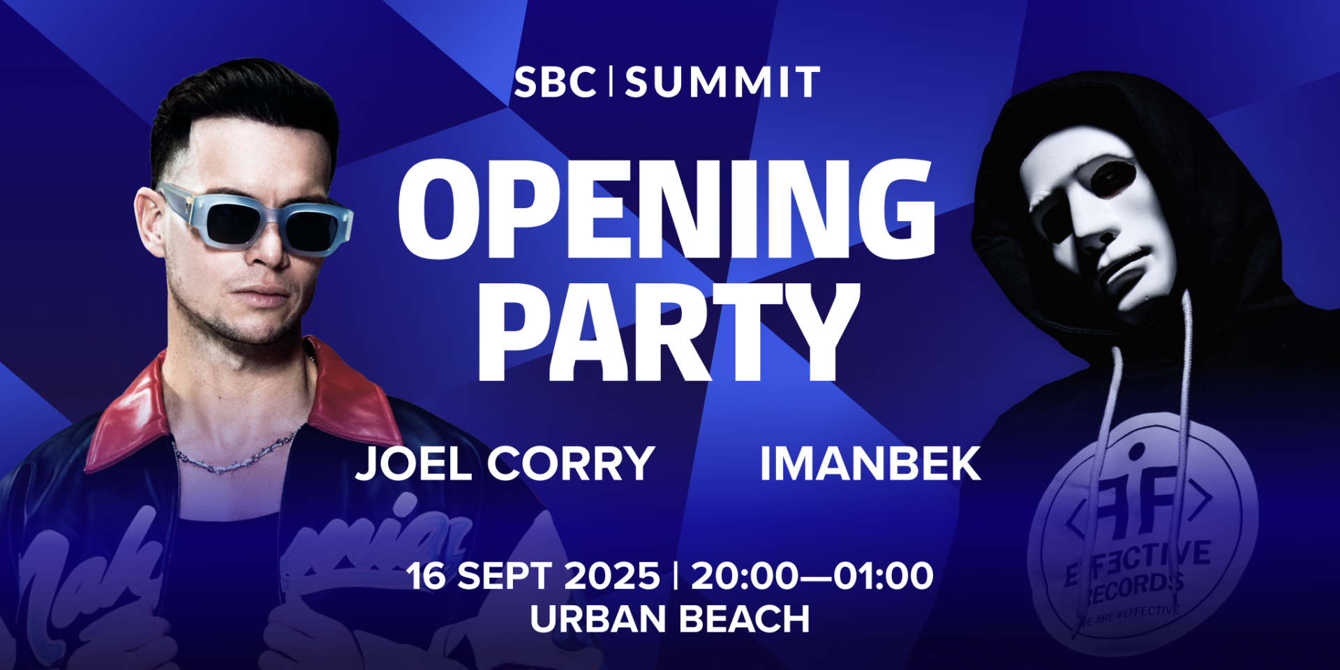 Chart-topping artists Joel Corry and Imanbek will headline SBC Summit 2025’s Opening Party at Urban Beach, Lisbon, on Tuesday, 17 September. The event will welcome thousands of industry professionals for an evening of high-energy networking and world-class entertainment at one of Lisbon’s hottest summer venues.