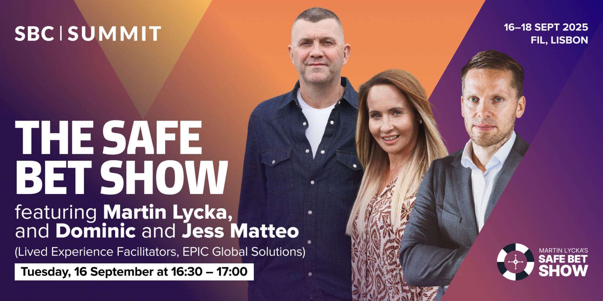 Martin Lycka to Welcome Former Liverpool and Leeds Star to Safe Bet Show at SBC Summit 2025 Safer gambling expert Martin Lycka will welcome former Liverpool and Leeds defender Dominic Matteo to SBC Summit 2025 for a live edition of The Safe Bet Show in collaboration with EPIC Global Solutions. Matteo made 155 appearances for Liverpool between 1992 and 2000 before moving to Leeds United. During his time at the club, he played a key role in their run to the Champions League semi-finals and later went on to captain the side. He also enjoyed spells at Sunderland, Stoke City, and Blackburn Rovers, and represented Scotland at international level. Since retiring at the end of the 2008/09 season, Matteo has become a leading voice in the safer gambling space, drawing on his own experience of struggling with gambling addiction. He now works with EPIC alongside his wife, Jess Matteo, where they serve as Lived Experience Facilitators to help raise awareness of gambling-related harm among professional athletes. Matteo’s gambling addiction began towards the end of his career while playing for Blackburn. At its worst, he placed a £500,000 bet on a single horse race and accumulated debts of more than £1 million. His recovery began with the unwavering support of his wife Jess, whose role he describes as instrumental in helping him rebuild his life. That support proved vital once again in 2019, when Matteo was diagnosed with a brain tumour that required life-saving surgery and radiotherapy. Remarkably, the tumour had been dormant since childhood — leading Matteo to reflect that he had unknowingly played his entire professional career with it. The couple have since dedicated themselves to educating players across the EFL, Scottish Premiership and PREM Rugby on safer gambling measures. Their work focuses on building awareness, helping players spot early signs of harm, and connecting them to the right support. Matteo’s story brings a powerful perspective to SBC Summit’s Player Protection Stage, where he and his wife Jess will join Lycka for a live conversation on Tuesday, 16 September, from 16:30 to 17:00. Jess will share her insights on what it means to support a loved one through gambling addiction, including how families can find the right advice and access meaningful support. Their session comes as SBC Summit 2025 prepares to host its first-ever Legends Charity Game, featuring football icons such as Kaka, Luís Figo, Cafu, Alessandro Del Piero, Patrice Evra, and more. Against that backdrop, Matteo’s appearance offers a timely reminder of the need to educate both current and former players on the risks of gambling harm. Ahead of the live show, Lycka said: “Dominic’s journey is one of incredible resilience. His willingness to speak openly about his struggles and his fantastic educational work with athletes is deeply impactful. “Having him and Jess join me for this live edition of The Safe Bet Show brings an essential human perspective to the wider conversation on player protection. I’m honoured that I’ll be able to share the stage with them both in Lisbon.” The Player Protection Stage will run across all three days of SBC Summit, from 16 to 18 September. Day one will focus on regulation, day two will explore the role of technology in player protection, and day three will be dedicated to research. Secure your pass for SBC Summit 2025 today and join over 30,000 attendees! Get your tickets below: VIP Event Pass - Access to the show floor, all networking areas and conference sessions, complimentary food and drink from the summit’s food festival and access to exclusive evening networking sessions and parties. Group VIP Event Pass - Get your passes for just €400 each when you purchase for three or more people (a saving of €200 per ticket!) - perfect for bringing your team along. Expo+ Pass - Access to the show floor, conference sessions and daytime networking only. Expo Only Pass - Our free option, which gives you access to the show floor only. This is perfect for individuals from outside the gaming industry that want to explore potential partnerships. Please note, this will not grant you access to our academies. Operator and Affiliate Passes - Operators and affiliates are eligible for a free VIP event pass. Simply apply.
