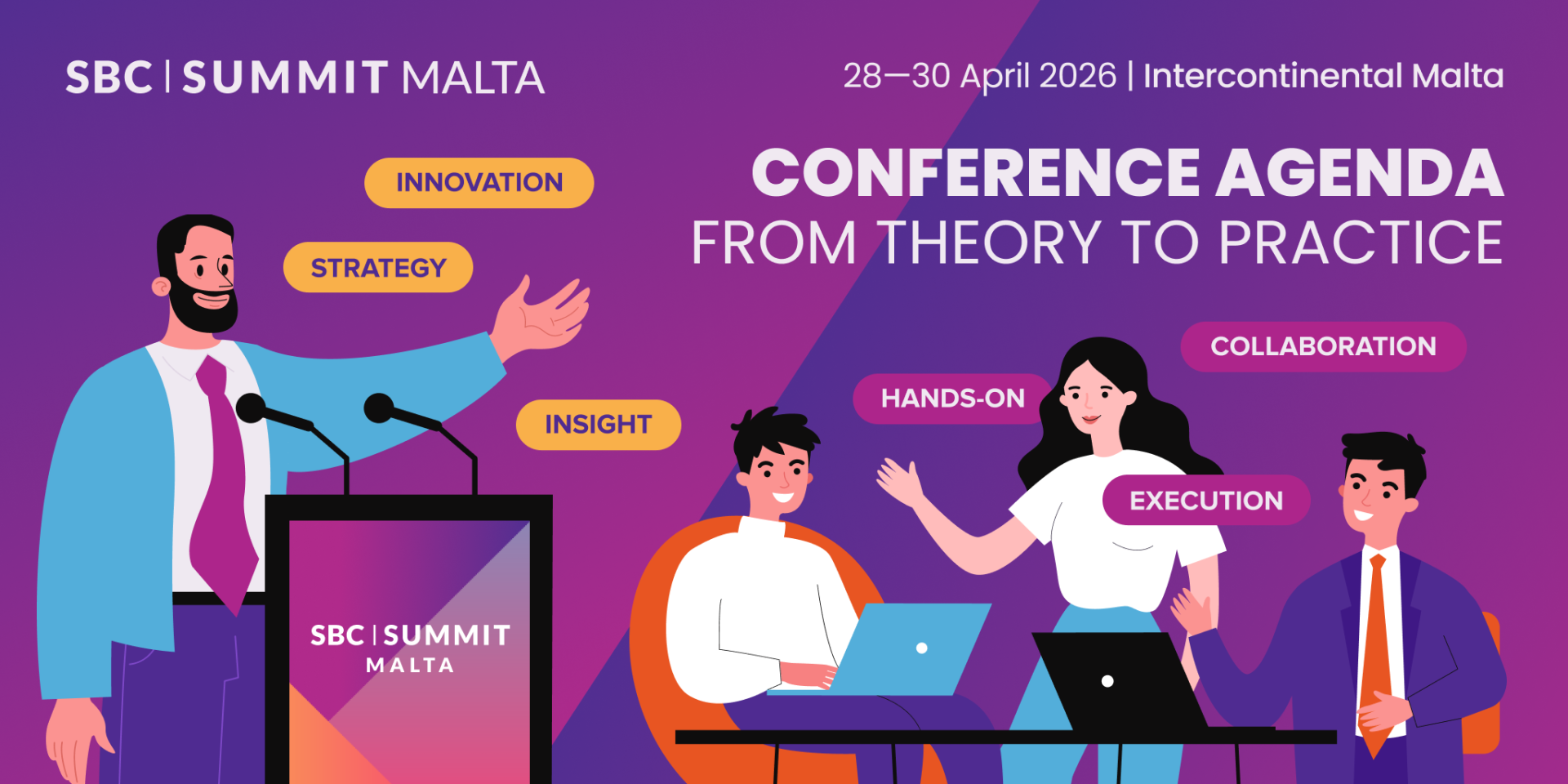 SBC Summit Malta 2026 Conference: Merging Strategy & Practice