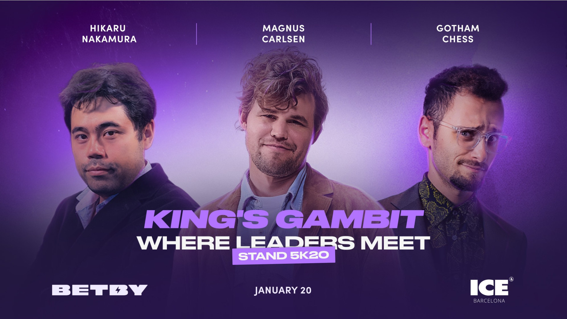 Chess superstars converge on ICE with BETBY.