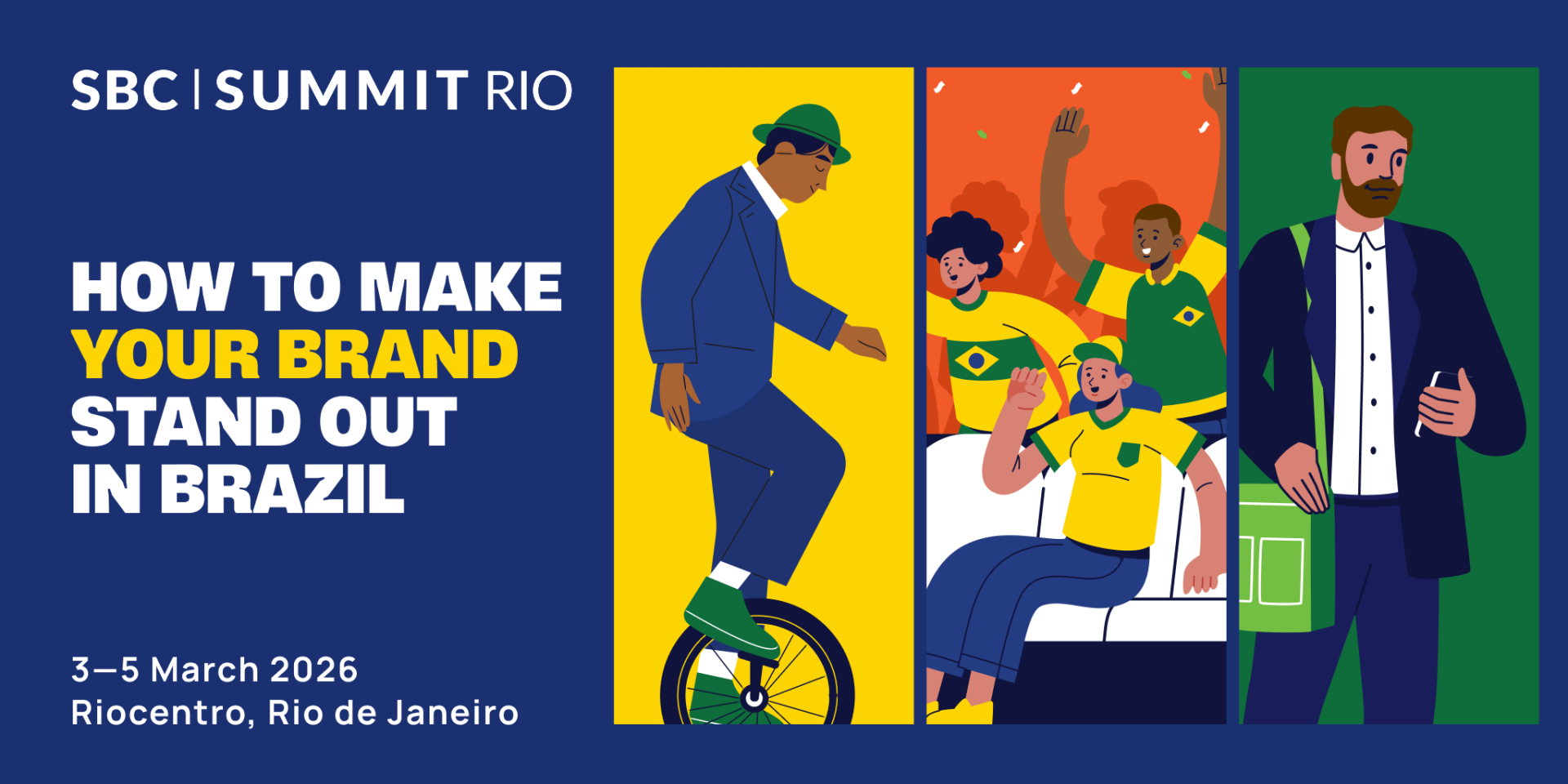 Playing by New Rules: SBC Summit Rio Tackles Brazil's Marketing Revolution As Brazil moves into its second year of regulation, operators must find ways to grow in a crowded market while navigating tougher advertising rules, tighter bonus restrictions, and greater scrutiny over how brands market themselves. On 5 March 2026, the Marketing track at SBC Summit Rio will bring together CMOs, brand strategists, compliance experts, and sponsorship specialists to decode Brazil's advertising rulebook and explore how operators can build authentic connections with Brazilian audiences without compromising on compliance. Delegates can expect discussions on navigating CONAR's latest advertising guidelines, understanding the psychology behind Brazil's world-class marketing creativity, adapting promotional strategies to new bonus regulations, and leveraging cultural moments to build genuine brand affinity with Brazilian audiences. "We're entering a crucial period in Brazil where brands really need to get their marketing right," said Rasmus Sojmark, CEO & Founder of SBC. "Year one saw brands put a heavy focus on acquisition with a lot of bold and wonderful campaigns. Year two is going to be crucial in acquiring market share, and this track will show you how to do that in a way that sets your brand apart, whilst ensuring you stay compliant with Brazil's evolving guidelines." Opening the track will be Breaking Down Brazil’s Marketing Rulebook, offering a deep dive into Brazil’s advertising guidelines with representatives from CONAR and Meta. Experts Juliana Albuquerque (Vice President, CONAR), Leandro Benites (COO, Propane), and Sandro Cachiello (Head of RMG, Meta) will break down the latest advertising standards and platform policies, giving delegates a clear understanding of what has changed, what is permitted, and how to build campaigns that remain responsible without losing impact. The session Why Are Brazilians So Good at Advertising will explore the psychology and cultural insights behind Brazil's celebrated advertising creativity. Bruno Barroso (CEO, BetPass), Rafael Menezes (Founder, Netflu & Head of Media Business Development, MoveUp Media), Ana Paula Castello Branco (CMO, BetMGM Brazil), and Mateus Nunes (Marketing Director, Nossa Bet) will reveal how brands can tap into player motivations, habits, and preferences to maintain top-of-mind awareness in a fast-changing, highly competitive landscape driven by engagement and behaviour rather than just media spend. Inside the Deal: The Game Behind Sports Sponsorship will explore how the sponsorship landscape is evolving as Brazil tightens regulations on brand partnerships. Experts Ricardo Peixoto (Brazil Country Manager, Sofascore), Marco Elias (Compliance - Marketing and Responsible Gambling, Flutter Brazil), and André Megale (Director of Integrity and Governance, SIGA) will examine what licensed operators and sports organisations must now prioritise to maintain sporting partnerships under stricter oversight. Other sessions on the track will address promotional compliance and cultural sponsorship strategies, including panels examining how operators can create value-driven bonus campaigns under new restrictions, and how brands are sponsoring authentic cultural moments, such as carnival, to build deeper connections with Brazilian audiences. The marketing track is one of five conference tracks taking place at SBC Summit Rio across two days, with other tracks including deep-dives on affiliation, leadership, tech innovation, and payments. Ready to attend SBC Summit Rio? Here’s how: Secure your place with a VIP Event Pass for R$3000 – enjoy full access to all conference sessions, the exhibition floor, exclusive networking events, and complimentary food and drink at our Food Festival. Bringing the team? Take advantage of our Group Pass Discount — purchase three or more VIP Event Passes and pay just R$1800 per ticket. Operator or affiliate? You may be eligible for a complimentary VIP Event Pass, which includes full access to the exhibition, conference, and exclusive networking events. Apply now to reserve your spot. Expo+ Pass: Gain access to the full exhibition floor and all conference sessions. This does not include access to our exclusive VIP evening networking events. Expo Only Pass: Free to attend, this pass gives you access to the exhibition floor – perfect for networking and exploring the show without attending the conference sessions.