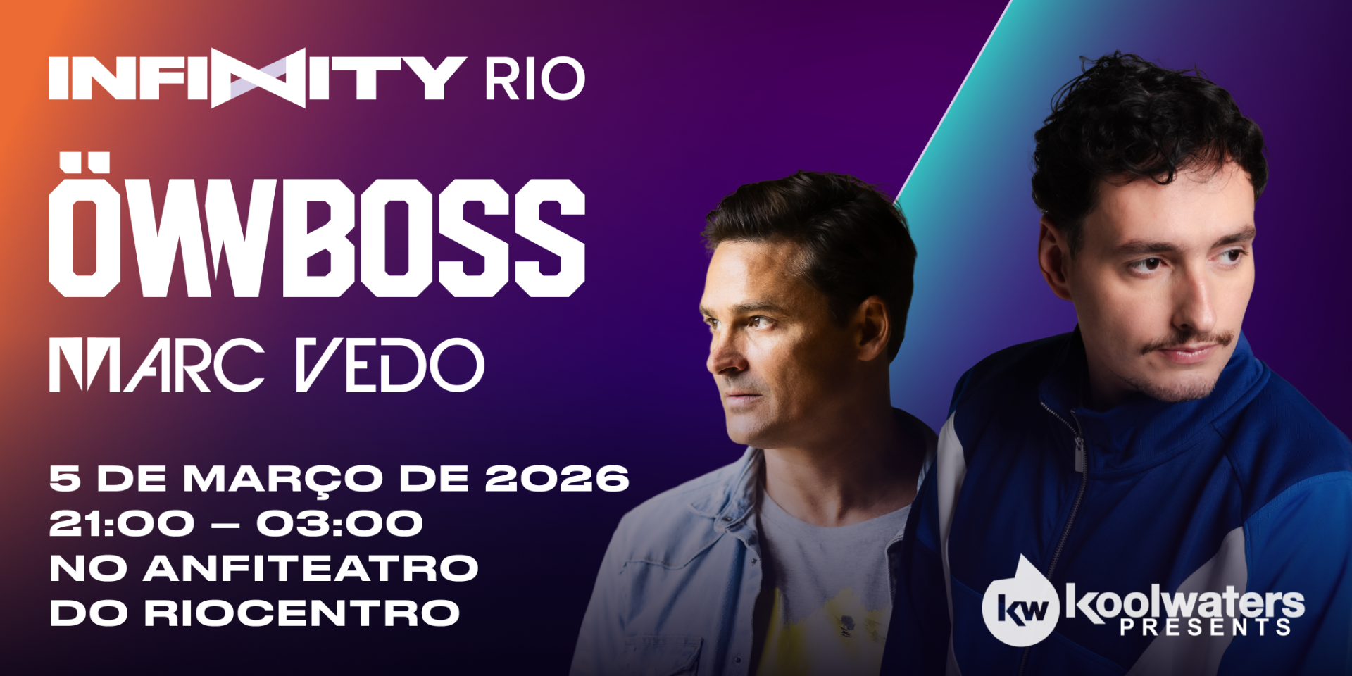 O SBC Summit Rio promete um encerramento inesquecível com o fenômeno brasileiro da EDM Öwnboss como headliner da segunda edição da INFINITY Rio. O DJ britânico de house Marc Vedo completa o line-up para uma noite com energia do início ao fim. Marcada para quinta-feira, 5 de março, no Riocentro, a INFINITY Rio será a grande festa de encerramento do evento, oferecendo aos participantes a última oportunidade da semana para fortalecer conexões e celebrar os resultados alcançados. Lançada em Lisboa em 2024, a INFINITY estreou no Rio em 2025 com uma edição de destaque que contou com Afrojack e Dubdogz, consolidando-se como uma das experiências mais icônicas da SBC. Com produção de alto nível, shows de laser, efeitos pirotécnicos e bebidas liberadas, a festa entrega a atmosfera de um verdadeiro festival de EDM dentro da indústria de jogos. Edições anteriores ao redor do mundo já receberam estrelas globais como Alok, Darude, Galantis, Timmy Trumpet e Steve Aoki. Öwnboss é produtor e DJ brasileiro e ganhou projeção internacional com o hit Move Your Body, uma das faixas de dance mais tocadas no mundo em 2022, ultrapassando 200 milhões de streams. Reconhecido pelas batidas marcantes e graves potentes, já colaborou com nomes como Tiësto e David Guetta e se apresentou em palcos de peso como Tomorrowland e Lollapalooza, consolidando-se como um dos maiores nomes brasileiros da EDM no cenário global. “A INFINITY Rio 2026 é uma festa que traduz perfeitamente o espírito do Rio. É uma cidade conhecida pela sua energia e por manter a pista vibrando a noite inteira — e ninguém representa isso melhor do que o Öwnboss. Com sua identidade brasileira e drops marcantes, ele entrega exatamente a atmosfera que a INFINITY Rio propõe”, afirmou Rasmus Sojmark, CEO e fundador da SBC. Öwnboss divide o line-up da INFINITY com Marc Vedo, que abre a noite com sua mistura característica de tech house, deep house e house tradicional. Vedo é fundador da Koolwaters, selo e club night de longa trajetória que já recebeu artistas como Calvin Harris, Oliver Heldens e The Chemical Brothers. “Marc esteve conosco na INFINITY em Lisboa e fez uma apresentação memorável. Estamos muito felizes em tê-lo novamente, agora no Rio. O público pode esperar um set repleto de hinos cheios de energia para aquecer a pista antes do show principal do Öwnboss”, completou Sojmark. Para entrar no clima da INFINITY Rio, os participantes também poderão passar pelo Bar INFINITY (G15) na área de exposição. Na quarta-feira, 4 de março, e quinta-feira, 5 de março, das 18h às 21h, o espaço permanecerá aberto após o encerramento da feira, se transformando em um ponto de encontro descontraído enquanto DJs mantêm o ritmo antes da festa principal. A festa de encerramento INFINITY Rio marca o fim do SBC Summit Rio, que deve reunir milhares de participantes durante três dias de conteúdo, networking e geração de negócios. O evento contará com uma área de exposição com mais de 400 expositores e patrocinadores, uma programação de conferências com mais de 150 especialistas distribuídos em três palcos e uma agenda intensa de oportunidades de networking. O acesso à INFINITY Rio é exclusivo para portadores dos ingressos VIP, Ingresso de Afiliado, Ingresso de Operador, Ingresso de Patrocinador e Expositor, garantindo alta concentração de tomadores de decisão e um ambiente premium de networking para encerrar o evento em grande estilo. Pronto para participar do SBC Summit Rio? Veja as opções de ingresso: VIP – R$3000 Acesso completo a todas as conferências, à área de exposição, aos eventos exclusivos de networking e comidas e bebidas liberadas no Food Festival. Desconto para Grupo Comprando três ou mais VIP Event Pass, cada ingresso sai por R$1800. Operador ou Afiliado? Você pode ter direito a um Ingresso VIP cortesia, com acesso completo à exposição, conferências e eventos exclusivos de networking. Solicite agora para garantir sua vaga. Expo+ Acesso completo à área de exposição e a todas as conferências. Não inclui acesso aos eventos noturnos exclusivos para VIP. Expo Only Gratuito. Garante acesso à área de exposição — ideal para fazer networking e visitar a feira sem participar das conferências.