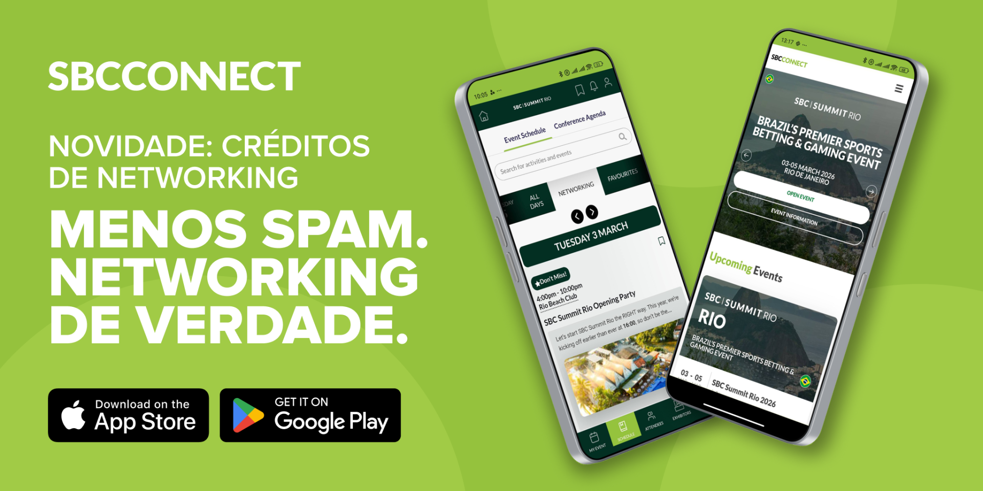 Introducing outreach credits on SBC Connect for networking with less spam Networking is one of the biggest reasons people attend SBC events. But let’s be honest… When outreach becomes unlimited, it can quickly turn into noise. Too many generic messages, too many meeting requests sent at random, and not enough meaningful conversations. That’s why we’re introducing Outreach Credits on SBC Connect - a new feature designed to keep networking focused, relevant, and genuinely valuable for everyone using the platform. What are Outreach Credits? Outreach Credits are a simple way to manage how attendees connect with each other inside SBC Connect. Instead of allowing unlimited outreach, each attendee receives a set number of credits they can use to: Start a chat Send a meeting request The goal isn’t to restrict networking, but to make it better. By putting a limit on outreach initiation, the platform naturally encourages more thoughtful, targeted connections instead of mass messaging. How many credits do I get? Your starting credit balance depends on your ticket type. Most ticket types will receive 200 credits, while some passes include 100 credits (such as Expo+). Expo Only ticket holders receive 0 credits, meaning they won’t be able to initiate chats or meeting requests. Your balance is always visible inside SBC Connect, so you can easily see how many credits you have available at any time. When do credits get used? Credits are deducted when you initiate outreach - meaning when you start a chat or send a meeting request. But here’s the important part: credits aren’t gone forever. Credits are returned when the person you contacted takes action, such as: Replying to your message Confirming your meeting request This means real conversations and confirmed meetings keep your networking moving forward, while spammy outreach naturally slows down. What happens if I run out of credits? If your credit balance reaches zero, SBC Connect will disable your ability to start new chats or send new meeting requests. You’ll still be able to respond to messages and manage your existing conversations - but you won’t be able to initiate new outreach until credits are returned through replies or confirmed meetings. One important note: credits are not refunded if you cancel a meeting request or if the other person declines it. This helps ensure credits are used intentionally and keeps outreach focused. Making it easy to track your balance We’ve built multiple ways to help you stay on top of your Outreach Credits throughout the event. Your balance is displayed in key areas across SBC Connect (desktop, tablet, and mobile), and it updates in real time as credits are spent or returned. You’ll also see visual indicators that make your remaining balance easy to understand at a glance, including a circular progress display that changes colour as you run low: Green when you’re in a healthy range Yellow when you have 20 credits left Red when you have 10 credits left Grey when you hit 0 To make sure you’re never caught off guard, SBC Connect will also send in-app alerts when you’re running low, including notifications at 10 credits and 3 credits remaining. Built-in guidance while you network We know this is a new feature for many attendees, so we’ve added clear explanations throughout the platform. You’ll see a “?” icon next to your credit balance that provides a quick overview of how the system works. In chat windows, a short info card will appear when you open a new conversation, showing your current balance and explaining how credits are used and returned. This card disappears automatically once you send your first message, so it won’t get in the way. We’ve also included credit information directly in the meeting request and meeting confirmation screens, so you always know your balance before you hit send. Choose your ticket carefully if networking matters to you Because Outreach Credits are such an important tool for reaching the people you want to meet, it’s worth choosing your ticket with networking in mind. While the Expo Only Pass is free, it comes with limited networking functionality on SBC Connect, as it includes 0 Outreach Credits - meaning you won’t be able to initiate chats or meeting requests. If proactive networking is a priority, consider getting (or upgrading to) a pass that includes Outreach Credits: Expo+ Pass: includes 100 credits VIP Event Pass: includes 200 credits Affiliates and operators, as well as exhibitors and sponsors holding a VIP pass, naturally receive 200 credits, ensuring full access to outreach tools and a smoother networking experience throughout the event. Why this matters Outreach Credits are designed to make SBC Connect a better experience for everyone. Instead of competing with mass messaging, attendees can focus on what really matters: reaching the right people, starting real conversations, and turning introductions into meaningful connections. In short, it’s networking with less noise and more value. Ready to connect smarter? Download SBC Connect on your desktop, Apple device or smartphone, check your Outreach Credits, and start planning your outreach. Download on App Store. Download on Google Play. Want to know more about other SBC Connect features? Check out this page.