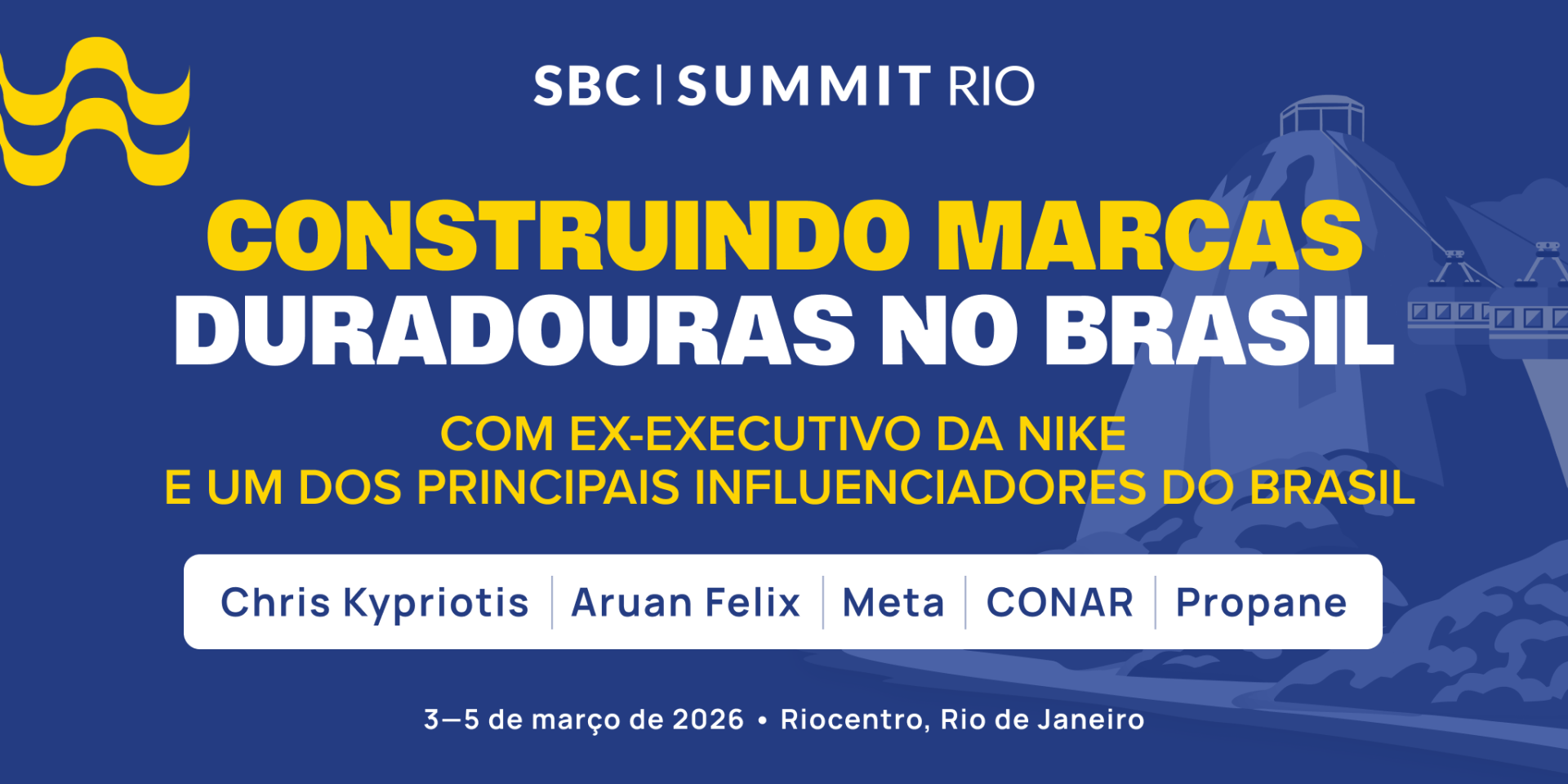 O que é preciso para construir uma marca vencedora no Brasil: novos destaques no SBC Summit Rio À medida que o Brasil entra no seu segundo ano como mercado regulamentado, os operadores de apostas passam a ir além da aquisição de jogadores e concentram esforços na construção de marcas sólidas, capazes de gerar confiança e relevância no longo prazo. Refletindo esse novo momento do mercado, o SBC Summit Rio contará com uma série de painéis e keynotes dedicados a mostrar como empresas podem criar marcas sustentáveis e competitivas por meio de liderança estratégica, parcerias com influenciadores e práticas responsáveis de marketing e publicidade. Os participantes terão acesso a insights de especialistas de dentro e fora da indústria de apostas, incluindo executivos com passagens por marcas globais como Nike e Meta, além de representantes do CONAR e da crescente economia de criadores de conteúdo no Brasil. Chris Kypriotis (Transformation CEO | ex-Global VP e CEO da Nike Brasil) abrirá o palco de Liderança do SBC Summit Rio na quarta-feira, 4 de março de 2026 (11:00–11:20), com um keynote sobre como marcas constroem relevância cultural duradoura — tema baseado em sua experiência à frente da Nike no mercado brasileiro. Durante sua gestão, a Nike Brasil superou pela primeira vez a marca de US$ 1 bilhão em faturamento, além de liderar o planejamento estratégico da empresa em momentos-chave para o país, como a Copa do Mundo da FIFA 2014 e os Jogos Olímpicos Rio 2016. Sua palestra, Por Dentro da Cultura de Alta Performance, apresentará um framework estratégico para ir além do marketing focado apenas em produto e avançar na construção de marcas que se conectam de forma autêntica e duradoura com a cultura brasileira. Kypriotis também conduzirá um workshop exclusivo, Cultura Pronta para Escalar: Construindo Alta Performance, na quarta-feira, 4 de março (12:00–12:40), oferecendo uma abordagem prática e aprofundada sobre como culturas de alta performance são criadas e sustentadas em cenários de crescimento acelerado, alta exposição e competição intensa. O engajamento liderado por criadores de conteúdo também ganhará destaque, mostrando como marcas podem se conectar com o público de forma genuína por meio de parcerias responsáveis com influenciadores digitais. Na quarta-feira, 4 de março (16:40–17:20), o keynote A Colaboração Definitiva: Como Criar Valor Através de Parcerias entre Operadores e Influencers contará com a participação de Aruan Felix, uma das maiores referências do Brasil em games e streaming. A sessão abordará como operadores podem fortalecer confiança e relevância cultural ao trabalhar de forma ética e estratégica com influenciadores e streamers. Com mais de 7 milhões de seguidores no YouTube e Instagram, Felix compartilhará aprendizados práticos sobre como escolher os parceiros certos e estruturar colaborações que engajem o público, respeitando ao mesmo tempo as exigências regulatórias do mercado. Além dos grandes nomes do evento, o painel Por Dentro das Novas Regras de Marketing no Brasil, que acontece na quinta-feira, 5 de março (11:00–11:40), reunirá especialistas da Meta, do CONAR e da agência brasileira Propane. A sessão trará uma visão clara e objetiva sobre as normas de publicidade do CONAR e da Meta, detalhando o que é permitido — e o que não é — para marcas de apostas no Brasil. Os palestrantes Sandro Cachiello (Head de RMG, Meta), Juliana Albuquerque (Vice-Presidente, CONAR) e Leonardo Benites (COO, Propane) discutirão como criar campanhas que sejam ao mesmo tempo impactantes, responsáveis e alinhadas à regulação. Para Rasmus Sojmark, CEO e fundador da SBC: “O mercado brasileiro está evoluindo em um ritmo impressionante — e a forma como as marcas se posicionam precisa acompanhar essa transformação. Os operadores têm uma oportunidade única de construir algo realmente relevante no Brasil, mas isso exige estratégia, sensibilidade cultural e responsabilidade. É exatamente isso que estamos trazendo para o SBC Summit Rio.” O SBC Summit Rio reunirá 15.000 participantes ao longo de três dias dedicados a networking, conteúdo estratégico e desenvolvimento de negócios. Mais de 150 palestrantes abordarão temas essenciais da indústria em trilhas como Liderança, Inovação Tecnológica e Marketing, além de eventos especializados como o Affiliate Leaders Summit e o Payment Expert Summit, com foco nos ecossistemas de afiliados e pagamentos no Brasil. A área de exposição contará com mais de 400 marcas expositoras e patrocinadoras, oferecendo acesso direto às principais soluções, produtos e inovações do setor. Com operadores licenciados e novos entrantes reunidos no mesmo ambiente, o SBC Summit Rio se consolida como o encontro indispensável para quem quer crescer e se destacar no mercado regulado brasileiro. Quer participar do SBC Summit Rio? Veja como garantir seu ingresso: Ingresso VIP – R$ 3.000 Garanta acesso completo a todas as palestras, à feira de exposições, aos eventos exclusivos de networking e aproveite comida e bebida inclusas no nosso Food Festival. Desconto para Grupos Vai com o time? Na compra de três ou mais ingressos VIP, o valor cai para R$ 1.800 por ingresso. Operadores e afiliados Você pode ser elegível para um ingresso VIP gratuito, com acesso total à feira, às conferências e aos eventos exclusivos de networking. Inscreva-se agora para garantir sua vaga. Ingresso Expo+ Acesso completo à feira de exposições e a todas as sessões de conteúdo. Não inclui os eventos VIP noturnos. Ingresso Expo Only Gratuito. Ideal para quem quer circular pela feira, fazer networking e conhecer o evento, sem participar das sessões de conferência.