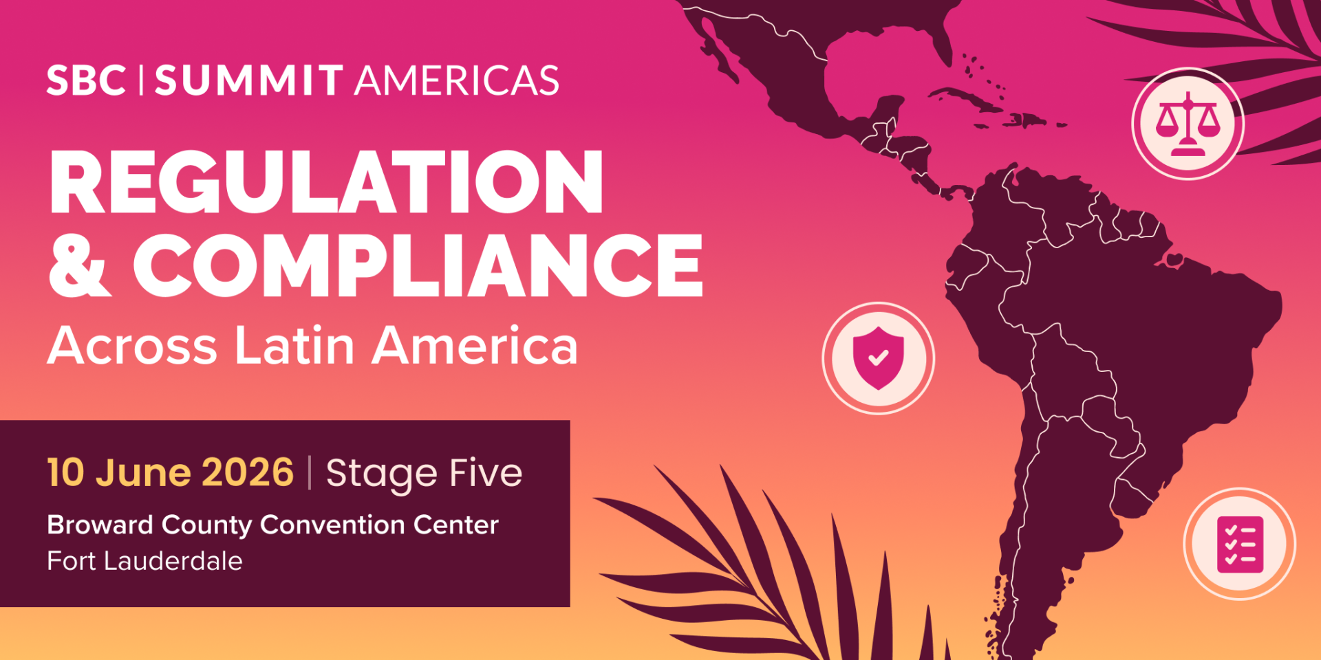 SBC Summit Americas to Examine Regulation and Compliance Across Latin America With regulatory shifts unfolding across Latin America, operators are navigating higher taxes, tougher compliance demands, and mounting pressure on how markets grow and compete. On Wednesday, 10 June 2026, Stage Five of SBC Summit Americas will host the Latin America Regulation & Compliance track, bringing together leading operators, regulators, and legal experts to tackle the most urgent issues shaping the region’s betting ecosystem. Delegates can expect expert analysis on tax rises on operators in Brazil and Colombia, Chile’s continued progress towards regulation, how Argentina can build a market that is both safe and sustainable, and the factors driving iGaming growth in Mexico. “Latin America's regulatory landscape is evolving rapidly, and operators need to understand not just the rules, but the reasoning behind them," said Rasmus Sojmark, CEO & Founder of SBC. "This track brings together the voices shaping these frameworks to help stakeholders navigate complexity and identify where opportunity and compliance intersect." The track will open with a discussion of Brazil’s imminent tax hike on operators in the session Don't kill the little guy: The implications of Brazil GGR rise. Angelo Alberoni (Partner & COO, A2FBR), William Bonalume (COO, Open Gaming), Frederico Caputti (Managing Director, Brazil Office, Altenar), Iuri R. Castro (Project and Process Management Lead, Caixa), and Marcos Sabiá (CEO, Galerabet) will discuss whether rising operating costs will force local companies to sell to wealthier international competitors, and whether this framework truly supports a healthy, diverse Brazilian market. The session IVAmos bien! The implications of Colombia's emergency tax will look at the impact of a new 19% Value Added Tax on online gambling deposits and the impact this is having on Colombia's iGaming industry. Evert Montero Cardenas (President, Fecoljuegos) and Iliana Pineda (Chief Compliance Officer, Wplay) will examine industry concerns around declining operator revenues and how to stop players from turning to the black market. The panel Navigating the PR Labyrinth: Managing Publicity in Argentina's iGaming Market will examine how to build a sustainable market in Argentina amid increased public scrutiny. Agustín Li Gambi (Director General de Asuntos Jurídicos, Instituto Provincial de Juegos de Azar de Neuquén), Ezequiel Alejandro Domínguez (Director, LOTBA), and Santiago Gandara (CMO, BetWarrior) will discuss potential government proposals to ban advertising and explore how the industry can build long-lasting trust whilst ensuring a sustainable future. Other panel sessions on the track include Is Chile on the Cusp, which will examine Chile’s potential future as a regulated market and Unlocking Growth in Mexican iGaming: Strategies for Revenue and Player Acquisition which will explore the player, regulatory, and commercial factors driving growth in Mexico. SBC Summit Americas will take place at the Broward County Convention Center, Fort Lauderdale, from June 9 -11 and host 10,000 delegates focused on the Latin American and US betting and gaming markets. Secure your ticket to SBC Summit Americas: Early Bird VIP Pass – Our VIP Passes are available for just $400 (a saving of $300) for a limited time with our Early Bird Pass. You’ll have access to the full conference agenda, show floor, and evening networking events, as well as complimentary food at our Food Festival. Expo+ Pass – Our Expo+ Pass gives you access to all conference sessions and the show floor for just $95. Please note: This does not include complimentary food or access to our networking events. Expo Only Pass – Our FREE ticket, this gets you access to the show floor only, but is the perfect option for teams on a budget and those curious to learn more about the industry. Operators and affiliates are eligible for a free VIP Pass, granting you full access to all conference sessions, the show floor, and our exclusive evening networking events.