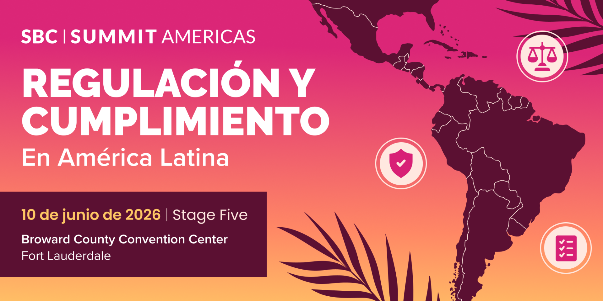 SBC Summit Americas analizará la regulación y el cumplimiento normativo en toda Latinoamérica Mientras los cambios regulatorios avanzan en toda América Latina, los operadores se enfrentan a mayores cargas fiscales, exigencias de cumplimiento más estrictas y una presión creciente en la forma en que los mercados crecen y compiten. El miércoles 10 de junio de 2026, el Quinto Escenario de SBC Summit Americas acogerá la sesión de Regulación y Cumplimiento en Latinoamérica, que reunirá a operadores líderes, reguladores y expertos legales para abordar los desafíos más urgentes que están dando forma a la industria del juego y las apuestas en la región. Los delegados podrán esperar análisis especializados sobre los aumentos impositivos a los operadores en Brasil y Colombia, el avance continuo de Chile hacia la regulación, cómo Argentina puede construir un mercado que sea seguro y sostenible, y los factores que impulsan el crecimiento del juego online en México. “El panorama regulatorio de América Latina está evolucionando a gran velocidad, y los operadores necesitan entender no sólo las normas, sino también el razonamiento que hay detrás de ellas”, afirmó Rasmus Sojmark, CEO y fundador de SBC, y continuó. “Esta sesión reúne a las voces que están definiendo estos marcos regulatorios para ayudar a los actores del sector a gestionar la complejidad e identificar dónde convergen la oportunidad y el cumplimiento”. La sesión se inaugurará con un debate sobre el inminente aumento fiscal para los operadores en Brasil, en el panel No maten al pequeño: las implicaciones del aumento del GGR en Brasil. Angelo Alberoni (Socio y COO, A2FBR), William Bonalume (COO, Open Gaming), Frederico Caputti (Director General, Oficina Brasil, Altenar), Iuri R. Castro (Líder de Gestión de Proyectos y Procesos, Caixa), y Marcos Sabiá (CEO, Galerabet) analizarán si el aumento de los costos operativos obligará a las empresas locales a vender sus plataformas a competidores internacionales con mayor capital, y si este marco regulatorio realmente respalda un mercado brasileño sano y diverso. Luego, IVAmos bien! Las implicaciones del impuesto de emergencia en Colombia analizará el impacto del nuevo Impuesto al Valor Agregado del 19% sobre los depósitos de juego online y cómo está afectando a la industria del juego online en Colombia. Evert Montero Cárdenas (Presidente, Fecoljuegos) e Iliana Pineda (Chief Compliance Officer, Wplay) examinarán las preocupaciones del sector en torno a la caída de los ingresos de los operadores y cómo evitar que los jugadores migren al mercado ilegal. El panel Navegando por el laberinto del marketing: gestión de la publicidad en el mercado de juego online de Argentina abordará cómo construir un mercado sostenible en Argentina en un contexto de mayor escrutinio público. Agustín Li Gambi (Director General de Asuntos Jurídicos, Instituto Provincial de Juegos de Azar de Neuquén), Ezequiel Alejandro Domínguez (Director, LOTBA) y Santiago Gandara (CMO, BetWarrior) debatirán posibles propuestas gubernamentales para prohibir la publicidad y explorarán cómo la industria puede generar confianza a largo plazo sin comprometer su sostenibilidad. Otros paneles de la sesión incluyen ¿Está Chile al borde del abismo?, que analizará el potencial futuro de Chile como mercado regulado, y también Impulsando el crecimiento del Juego Online en México: Estrategias para generar ingresos y captar jugadores, centrado en los factores de jugadores, regulación y negocio que están impulsando el crecimiento del juego online en el país. SBC Summit Americas se celebrará en el Broward County Convention Center, en Fort Lauderdale, del 9 al 11 de junio, y reunirá a 10.000 delegados enfocados en los mercados del juego y las apuestas de América Latina y Estados Unidos. Reserva tu pase para SBC Summit Americas: Pase VIP Early Bird – Nuestros pases VIP están disponibles por solo 400 dólares (un ahorro de 300 dólares) por tiempo limitado con la tarifa Early Bird. Incluyen acceso completo a la agenda de conferencias, al piso de exposición y a los eventos de networking nocturnos, además de comida de cortesía en nuestro Food Festival. Pase Expo+ – El pase Expo+ te da acceso a todas las sesiones de la conferencia y al piso de exposición por solo 95 dólares. Nota: no incluye comida gratuita ni acceso a los eventos de networking. Pase Solo Expo – Nuestra entrada GRATUITA, que permite el acceso únicamente al piso de exposición. Es la opción ideal para equipos con presupuesto limitado o para quienes desean conocer mejor la industria. Los operadores y afiliados pueden optar a un Pase VIP gratuito, que ofrece acceso completo a todas las sesiones de la conferencia, al piso de exposición y a nuestros exclusivos eventos de networking nocturnos.