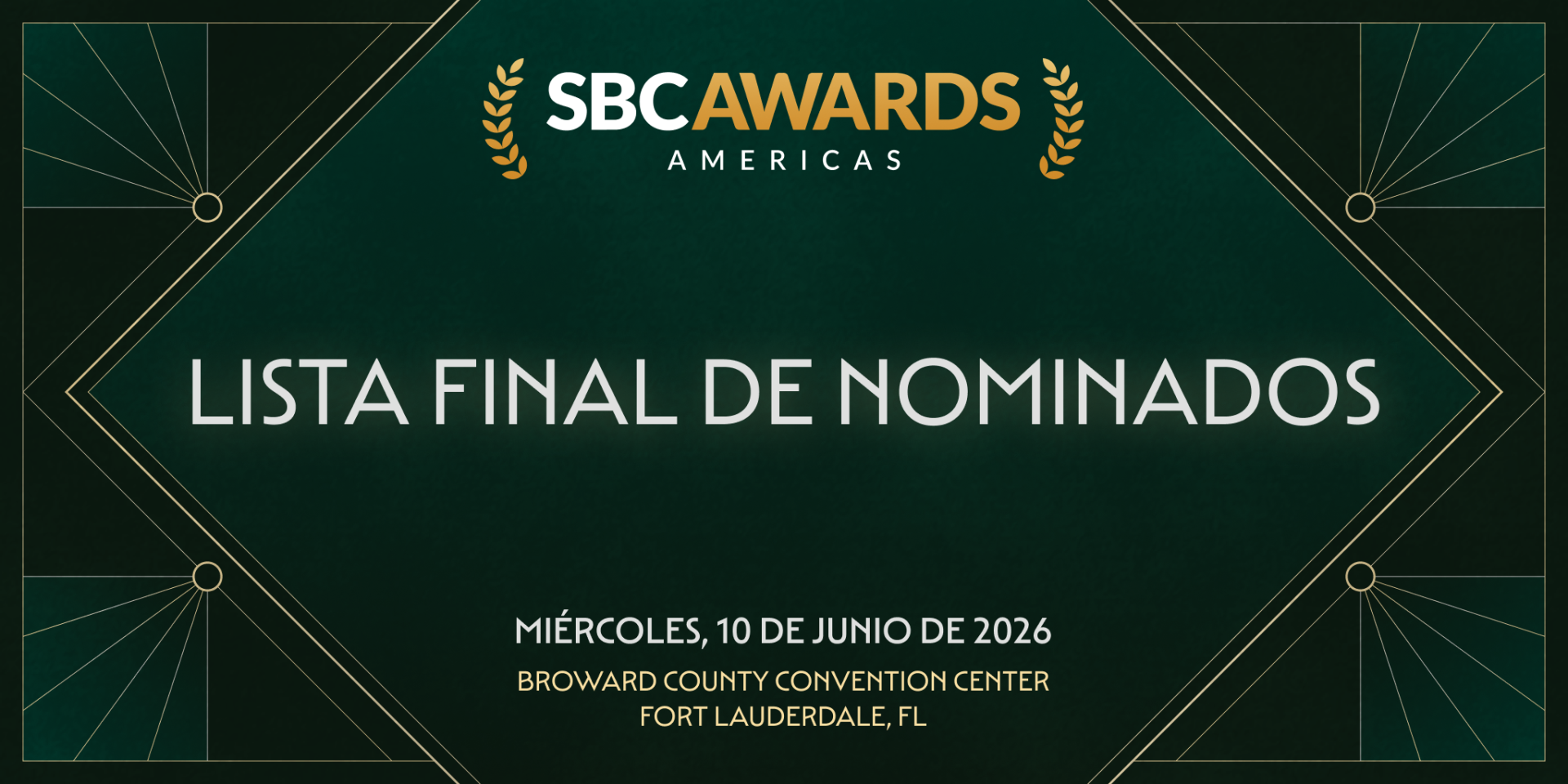 SBC Awards Americas revela la lista de nominados de 2026 La competencia por el reconocimiento de la industria ya está en marcha, mientras que SBC ha revelado la lista de nominados de los SBC Awards Americas 2026, destacando a los actores más sobresalientes del sector del juego en el continente. La ceremonia tendrá lugar el 10 de junio en el Broward County Convention Center, como parte de SBC Summit Americas 2026, y reunirá a 600 profesionales del sector para celebrar la excelencia en las industrias del juego de Norteamérica y Latinoamérica. La edición de este año incluye 34 categorías que reconocen logros destacados de operadores, afiliados, líderes del sector y una amplia gama de proveedores, desde plataformas y especialistas en pagos hasta estudios de juego, entre otros. Encabezando la lista de nominados este año se encuentra Rush Street Interactive en ocho categorías, seguido por Betting Hero en seis. Optimove, Wazdan y Betsson Group les siguen de cerca con cinco nominaciones cada uno. Rasmus Sojmark, CEO y fundador de SBC, afirmó: “Los SBC Awards Americas continúan creciendo en relevancia porque la competencia en la región sigue fortaleciéndose. La lista de nominados de este año reúne a empresas que no solo están rindiendo a un alto nivel, sino que también están elevando los estándares en áreas como operaciones, tecnología, marketing, pagos, cumplimiento normativo y engagement del jugador. Ser finalista es un logro significativo, y todos los nominados deberían sentirse orgullosos de este reconocimiento”. En las categorías de operadores de Norteamérica, FanDuel buscará defender su título de Casa de Apuestas Deportivas del Año 2025, mientras que BetMGM, Caesars Entertainment y Hard Rock Bet figuran entre los principales competidores. En la categoría de casino, BetMGM intentará retener su corona frente a un grupo competitivo que incluye a Caesars Entertainment, Choctaw Casino & Resort – Durant, FanDuel, Hard Rock Bet Casino y Rush Street Interactive. En el ámbito latinoamericano, nombres destacados como Betsson Group, Kaizen Gaming, Megapari y Rush Street Interactive han sido seleccionados en categorías clave de operadores, lo que subraya su crecimiento sostenido y su influencia en la región. En las categorías de afiliados, Flashscore Network buscará defender su título de Afiliado Deportivo del Año – LATAM frente a competidores como Better Collective, Betting Hero y MediaTroopers, todos ellos también nominados en la categoría de Afiliado Deportivo del Año – Norteamérica. En las categorías de proveedores, empresas como Optimove y Wazdan lideran con cinco nominaciones cada una, mientras que Sportradar, SoftConstruct y OpticOdds también destacan, reflejando la creciente importancia de los datos, las plataformas y el contenido en el apoyo a los operadores en todo el continente. Alea intentará consolidar el éxito del año pasado con el premio Empleador del Año, donde competirá con Betsson Group, Rush Street Interactive y BetMGM en una de las categorías más disputadas. En las categorías de pagos y cumplimiento, OKTO buscará retener su título de Solución de Pagos del Año – Latinoamérica, mientras que Trustly intentará defender su equivalente en Norteamérica. Por su parte, compañías como GeoComply, Gaming Laboratories International (GLI) y OpenBet figuran entre los candidatos a Solución de Cumplimiento del Año. Los premios también pondrán el foco en marcas emergentes que están generando impacto en la industria, con nombres como Octoplay, BETER, OpticOdds y WagerWire incluidas en las categorías Estrella en Ascenso en Casino y Estrella en Ascenso en Apuestas Deportivas. La lista completa de nominados está disponible en la web oficial de los SBC Awards Americas. Ten en cuenta que se requiere un pase independiente para asistir a la ceremonia. Las opciones de mesas y entradas pueden consultarse en el link correspondiente. Consigue tu pase para SBC Summit Americas: Pase Expo (Gratis): Acceso al piso de exposición, con cientos de marcas de Norteamérica y Latinoamérica, y acceso básico a SBC Connect. Pase de Conferencia ($399): Acceso a la expo más el programa completo de conferencias de dos días, con más de 250 oradores en seis escenarios, y acceso a las sesiones ‘Inner Circle’. Pase De Networking ($399): Acceso a la expo más el programa completo de SBC Connections, incluyendo ‘The Hive’, ‘The Exchange’, ‘The Briefings’, ‘The Walk Around’ y ‘The Inner Circle’, junto con los eventos oficiales de networking nocturno. Pase de Negocios ($549): Experiencia combinada que incluye acceso completo a la expo, al programa de conferencias y a los formatos de networking, junto con acceso mejorado a SBC Connect. Pase VIP ($799): Experiencia all-inclusive, que cubre conferencias, networking y exposición, además de beneficios premium como acceso al Operator Platinum Lounge y entrada gratuita al Food Festival.