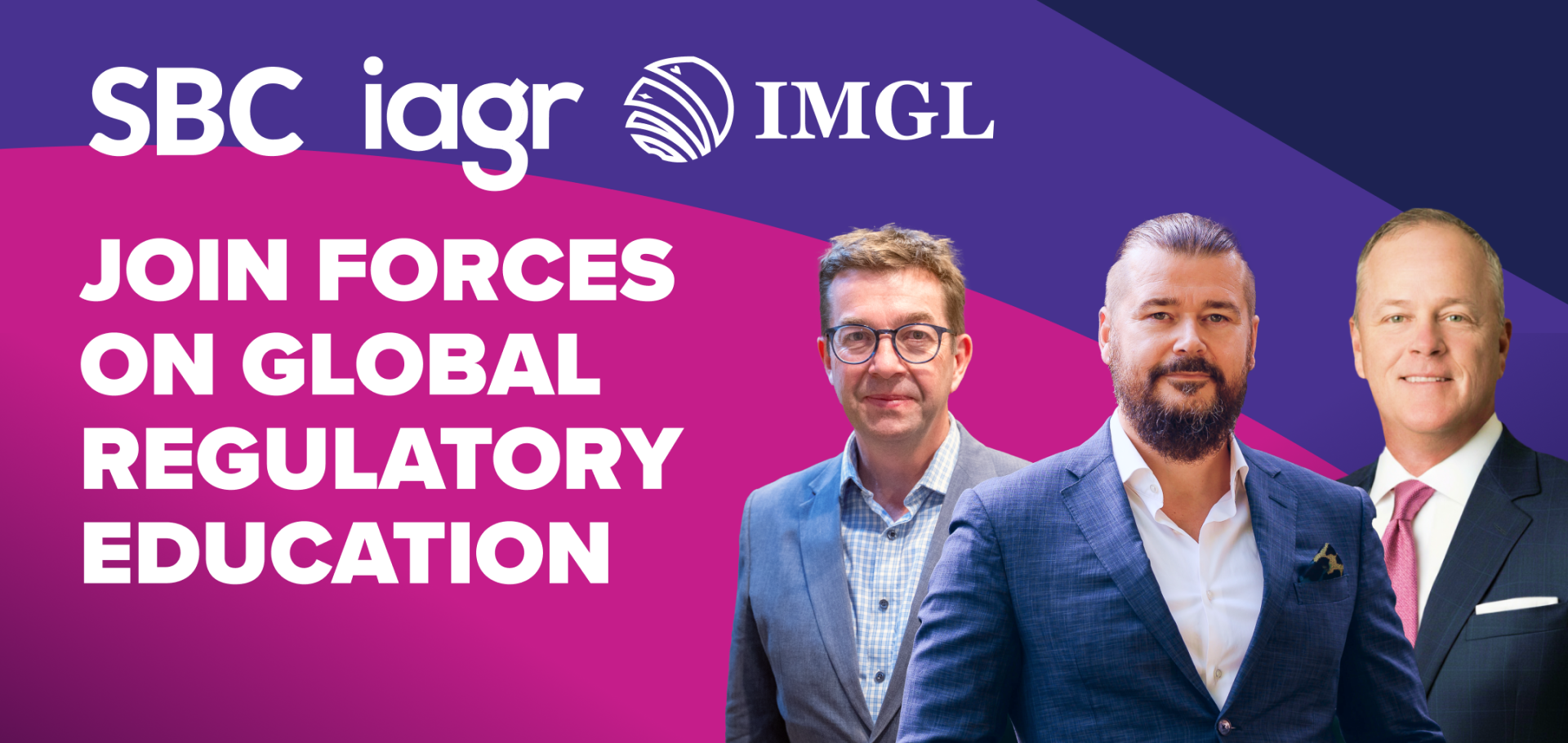 LONDON, United Kingdom – May 14, 2026 - SBC Events will have an even stronger focus on regulation in 2026 after the B2B events and media company signed a tripartite agreement with the International Association of Gaming Regulators (IAGR) and the International Masters of Gaming Law (IMGL).
