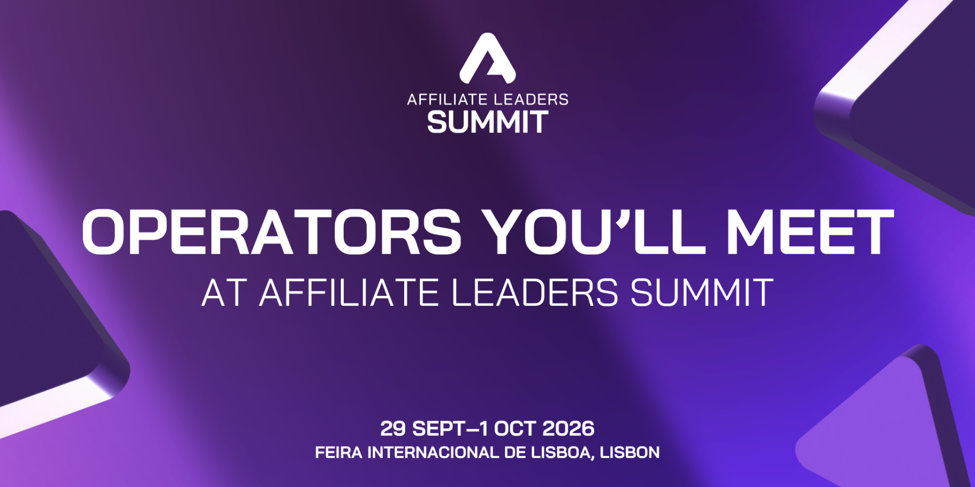Affiliate Leaders Summit: Affiliates, Want to Know Which Operators Are Exhibiting? For affiliates, growth often comes down to one thing: partnerships. Finding the right operators and affiliate programmes can open the door to new markets, stronger commercial opportunities, and increased revenue. That's exactly what the Affiliate Leaders Summit is designed to help you do. For the first time, the summit will operate as a standalone event, offering affiliates a dedicated space to learn, network, and stay ahead of the trends shaping affiliate growth. But for many attendees, the biggest draw will be the opportunity to build new partnerships. Whether you're looking for established operators, emerging brands, or affiliate programmes actively searching for new partners, the exhibition floor offers direct access to the people behind them. This guide explores the operators and affiliate programmes exhibiting at the Affiliate Leaders Summit, and why they should be on every affiliate's radar. Exhibiting Operators & Affiliate Programmes Every affiliate is looking for partnerships that can drive stronger results. Whether that's improving conversion rates, increasing revenue, or expanding into new markets, the right operator can play a major role in helping you achieve those goals. The Affiliate Leaders Summit gives you direct access to operators actively looking to grow their affiliate networks. It's an opportunity to discover new brands, connect with key decision-makers, and explore partnerships that could become a valuable source of long-term growth. Here are some of the operators and operator affiliate programmes you'll find on the show floor: Betsson Group Affiliates (F432) - The affiliate arm of Betsson Group, giving partners access to a portfolio that includes brands such as Betsson, Betsafe, NordicBet and CasinoEuro across multiple regulated markets. Boomerang Partners (F527) - The affiliate programme behind Boomerang Bet and other brands within the Boomerang portfolio, offering affiliates access to one of the industry's fastest-growing operator groups. Campeon Affiliates (F631) - The affiliate programme behind brands including CampeonBet, FoggyStar Casino and 22Bet Casino, giving affiliates access to a growing portfolio of online gaming brands. Drift Affiliates (F421) - Representing the Drift portfolio, which includes brands such as Drift Casino and Drift Sportsbook, the programme focuses on building long-term affiliate partnerships across multiple markets. Elite Casino Partners (F421) - The affiliate programme behind a portfolio that includes brands such as Zet Casino and Slots Palace, providing affiliates with access to a range of casino-focused acquisition opportunities. GG.BET (F516) - Known for its strong presence in esports and sports betting, GG.BET has built a loyal following among gaming enthusiasts worldwide. Immense Group (F436) - Home to a portfolio of gaming brands, Immense Group offers affiliates access to multiple markets through a single partnership. Jackbit (F337) - With a strong focus on crypto-friendly gaming, Jackbit is an ideal partner for growing affiliates looking for new partners. Linebet (F339) - A globally active sportsbook and casino operator with a presence across numerous international markets. Livescore Group (F831) - Best known for its LiveScore app, which reaches more than 50 million monthly active users, LiveScore Group has successfully leveraged its vast sports audience to grow its betting brand, LiveScore Bet. MB Partners (F721) - The official affiliate programme of MegaBet, giving affiliates the opportunity to promote the MegaBet sportsbook and casino brand across multiple international markets. MegaPari Partners (F536) - The official affiliate programme of MegaPari, connecting partners with the MegaPari sportsbook and casino brand, which has built a significant presence across international markets. N1 Partners (F531) - One of the industry's most recognisable affiliate programmes, giving affiliates access to a broad portfolio of casino brands including Slots Dream, LevelUp Casino and Spinanga. Novibet (F316) - A European heavyweight operating across nine regulated global markets, with a particularly strong European base. Rainbet (F216) - One of the industry's fastest-growing online gaming brands, thanks to an aggressive affiliate strategy, Rainbet has built momentum through its sportsbook and casino offering. Stake (F416) - Stake has quickly risen to become one of the most recognisable operator brands through collaborations with the likes of Drake and many streaming affiliates. Stars Partners (F627) - The affiliate programme behind PokerStars Casino, PokerStars Sports and PokerStars Poker, giving affiliates access to one of gaming's most established consumer brands. VBET (F816) - Operating across multiple regulated and emerging markets, VBET has established itself as a major international sportsbook and casino brand. YesPlay (F826) - A sportsbook and casino operator focused on delivering localised gaming experiences across key growth markets. Established Brands and Emerging Opportunities The most successful affiliates don't build their businesses around a single type of operator. While established brands often provide the trust, recognition and proven conversion rates that come with years of market presence, emerging operators can offer exciting opportunities to grow alongside ambitious brands entering new markets and scaling rapidly. Well-known names such as Betsson Group, PokerStars, Stake and Novibet bring strong consumer awareness, mature affiliate programmes and experienced commercial teams. These partnerships can provide stability, consistent performance and access to large player bases across multiple regulated markets. At the same time, fast-growing operators are actively investing in customer acquisition and market expansion. For affiliates, this can create opportunities to establish relationships early, access competitive commercial deals and benefit from brands that are aggressively pursuing growth. One of the key advantages of attending the Affiliate Leaders Summit at SBC Summit is the breadth of operator representation on the show floor. Whether you're looking to strengthen partnerships with established industry leaders or discover the next generation of high-growth brands before they become household names, you'll find both under one roof, making it easier to build a balanced portfolio of partnerships that supports both short-term performance and long-term growth. Operators Attending the Affiliate Leaders Summit The opportunities don't stop with the exhibitors. The Affiliate Leaders Summit will also attract thousands of operators, affiliate managers, and acquisition teams across the week. That gives affiliates the chance to connect with potential partners throughout the event, not just at exhibition stands. From chance meetings to scheduled conversations, you'll have plenty of opportunities to build relationships with the people driving growth at some of the industry's leading brands. While we can't reveal our 2026 attendees just yet, here's a look at some of the operators and affiliate teams that joined us in 2025: Bet365 Betano DraftKings Entain FanDuel BetMGM Caesars For the full list, click here. Plan Your Meetings Before You Arrive With hundreds of operators, affiliate programmes, and martech suppliers attending the Affiliate Leaders Summit, planning your meetings before you arrive in Lisbon can make the difference between a productive event and three days spent wandering the exhibition floor. The SBC Connect app helps attendees identify and connect with potential partners before the event begins. Key features include: Browse attendees and exhibitors to identify operators, affiliate programmes, and martech suppliers relevant to your business. Send direct messages and introduce yourself before arriving in Lisbon. Schedule meetings in advance to ensure key decision-makers are available during the event. Build a personalised agenda that combines meetings, conference sessions, and networking events. Affiliates attending the Affiliate Leaders Summit also have access to the wider SBC Summit ecosystem, creating additional opportunities to build relationships beyond the exhibition floor. Further networking opportunities include: The Affiliate Leaders Awards: Bringing together leading affiliates, operators, and affiliate programmes to celebrate industry achievements while creating valuable networking opportunities. Speed Networking: Meet operators looking for new affiliate partnerships in our speed networking sessions at SBC Summit Regulatory Meet Ups: Looking to learn more about a specific region you’re operating in? We have regulatory meet-ups with legal and regulatory experts covering almost every region. SBC Summit Opening Party & Infinity Lisbon: Connect with partners in a more relaxed setting thanks to our evening networking parties taking place throughout the summit. Final Thoughts The Affiliate Leaders Summit offers affiliates direct access to a diverse mix of established operators, fast-growing brands, and affiliate programmes actively looking to expand their partnerships. Whether you're looking to diversify your revenue streams, enter new markets, or secure relationships with emerging operators before the competition, the event provides a unique opportunity to connect with the people responsible for affiliate growth. By identifying your target partners in advance, scheduling meetings through SBC Connect, and taking advantage of the networking opportunities available throughout SBC Summit, you'll put yourself in the best position to leave Lisbon with valuable new commercial relationships and a stronger monetisation strategy. Get your tickets for the Affiliate Leaders Summit: Affiliates can apply for a complimentary VIP Pass here. Regulators can access a complimentary VIP Pass here. VIP Pass (€419) - Full access to the Affiliate Leaders Summit and SBC Summit, complimentary food at our food festival, access to SBC Connect, evening networking parties and post-event access to all conference sessions.