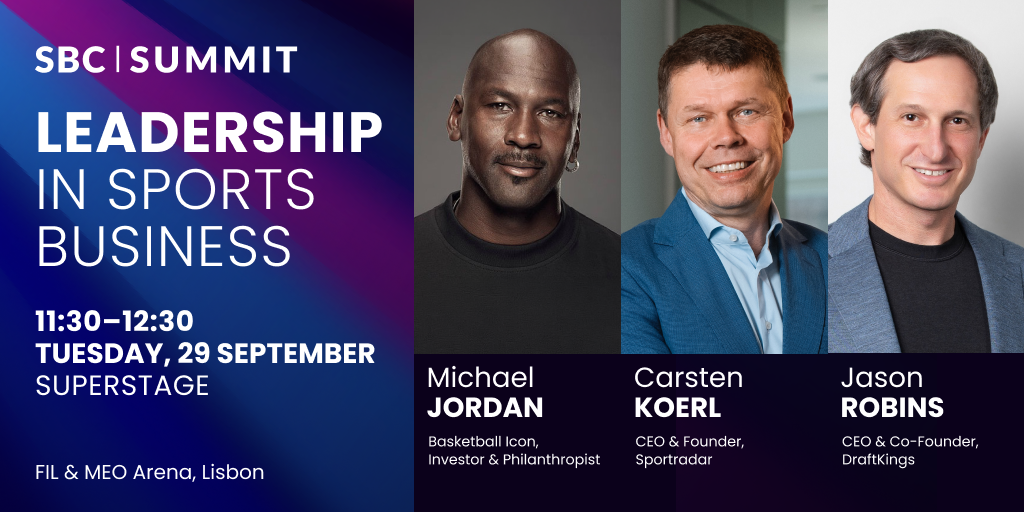 SBC Summit 2026 to Host Landmark Leadership Keynote Featuring Sports Business Titans Michael Jordan, Carsten Koerl, and Jason Robins