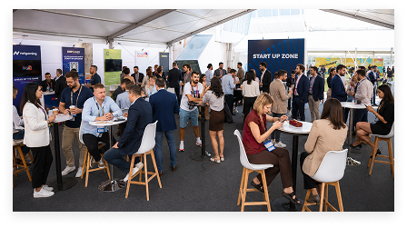 Startup Zone Networking Lounge