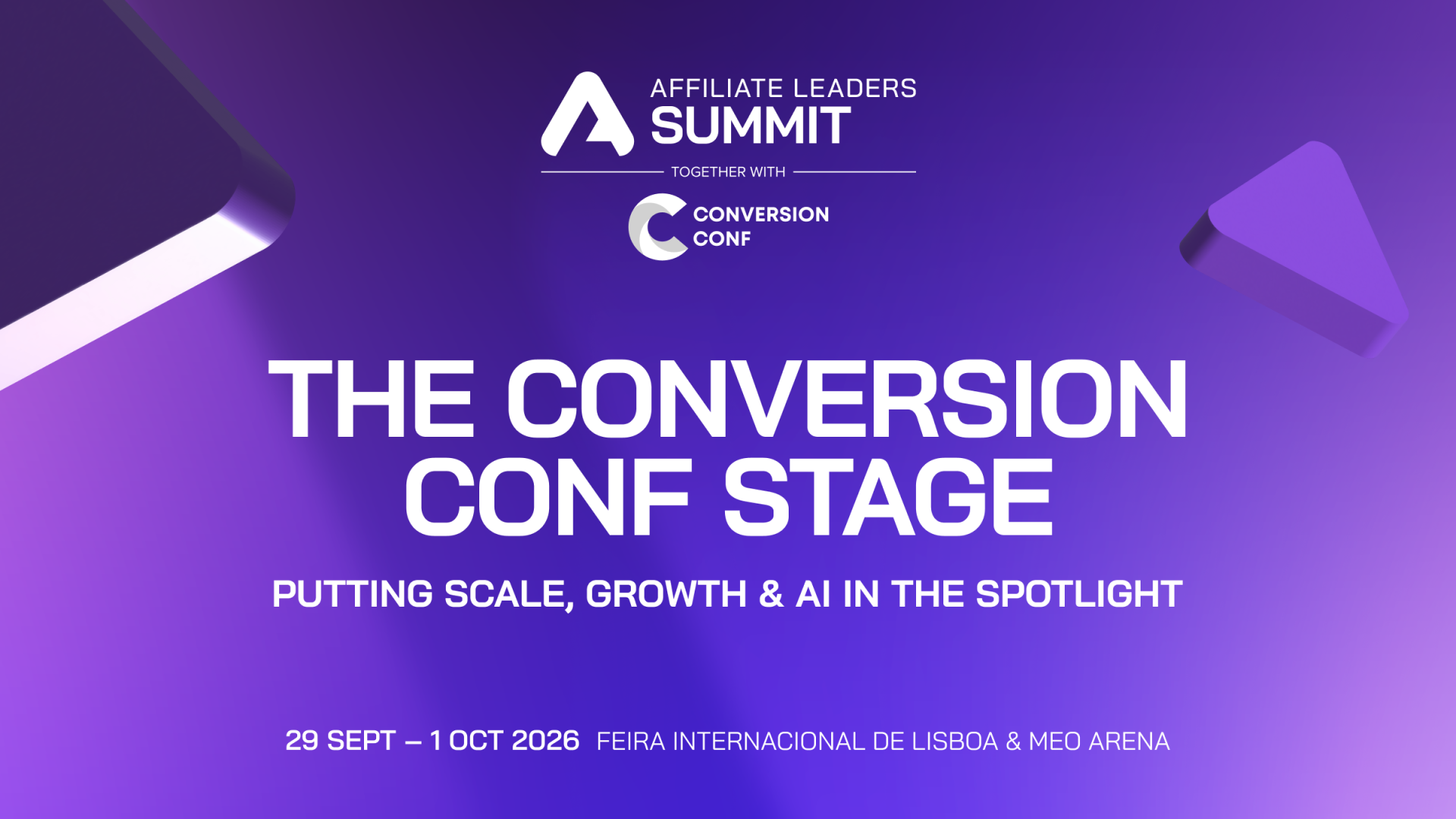 Conversion Conf agenda to tackle scale, growth & AI at Affiliate Leaders Summit 2026